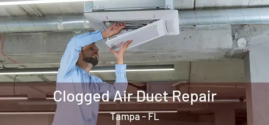  Clogged Air Duct Repair Tampa - FL