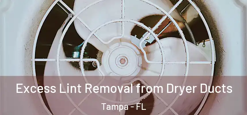 Excess Lint Removal from Dryer Ducts Tampa - FL